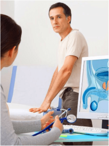 Identifikatioun vun der Aart vu Prostatitis an engem Mann