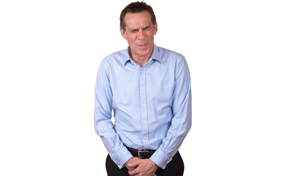 Péng an der Leescht mat Prostatitis