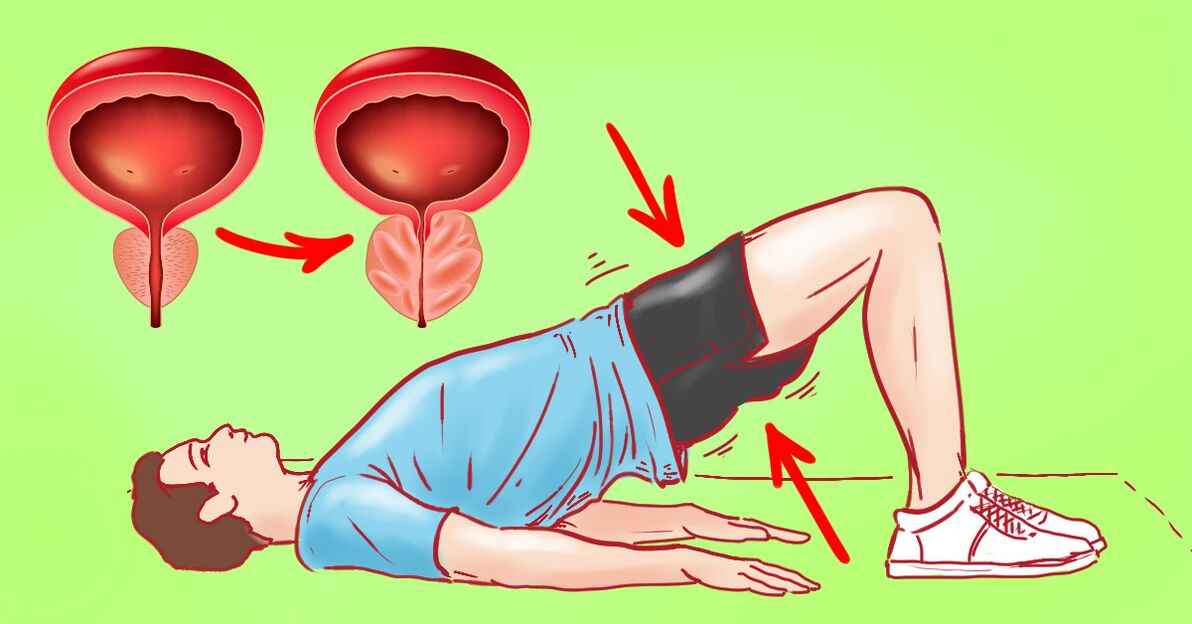 gymnastesch Übungen fir Prostatitis