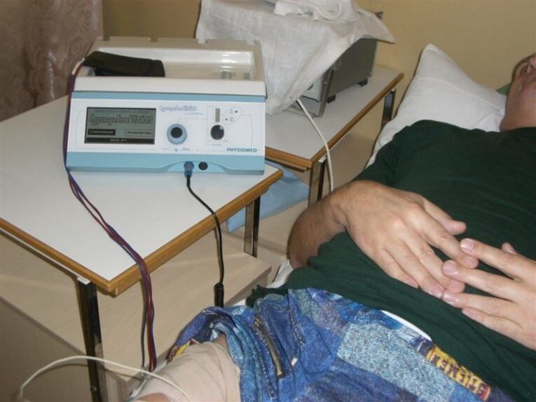 Physiotherapeutesch Prozeduren an der Behandlung vu Prostatitis